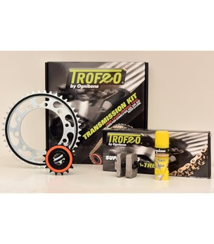 Kit Catena DID Per Honda Shadow 600 - 525VX 120 Maglie - Con Corona E Pignone - Foto 3