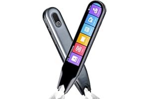 LIEBERWELL Scan Reading Pen, Intelligent Reading Pen for Dyslexia, 134 Languages Instant Translator Device, 5 Inch Touchscreen Online/Offline Translator, Text to Voice OCR Scanner Pen for Business Travel