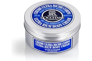 L'OCCITANE, Masło Shea Ultra Riche krem do ciała, nawilżający i pielęgnujący, 200 ml