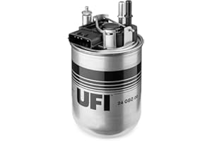UFI Filters, Filtre Diesel 24.080.00, Filtre à Carburant de Remplacement, Applicable sur Différents Modèles Nissan