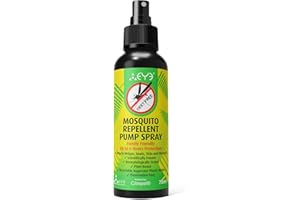 THEYE Mosquito Repellent Spray for Body - 100% Natural Insect Repellent Spray (Deet Free), No Preservatives or Other Harmful Chemicals - Pump Spray, 75ml