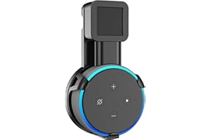 WALI Outlet Wall Mount for Echo DOT Gen 3(AMM002-B), 1 Pack