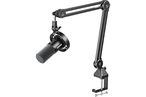 MAONO PD300XS Micrófono dinámico para Podcast con Brazo articulado Resistente, Paquete Profesional USB/XLR para grabación y Streaming,silenciador táctil,Conector para Monitor,para PC/computadora/PS5