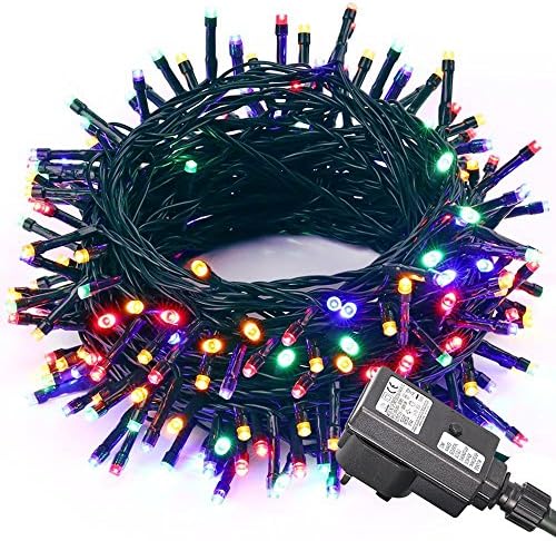 Fairy Lights Christmas String Lights - LOENDE 72ft 200 LED Waterproof Fairy String Lights Decorative Lights for Indoor Home Bedroom Yard Patio Christmas Tree Wedding Holiday Party (Multi-color)
