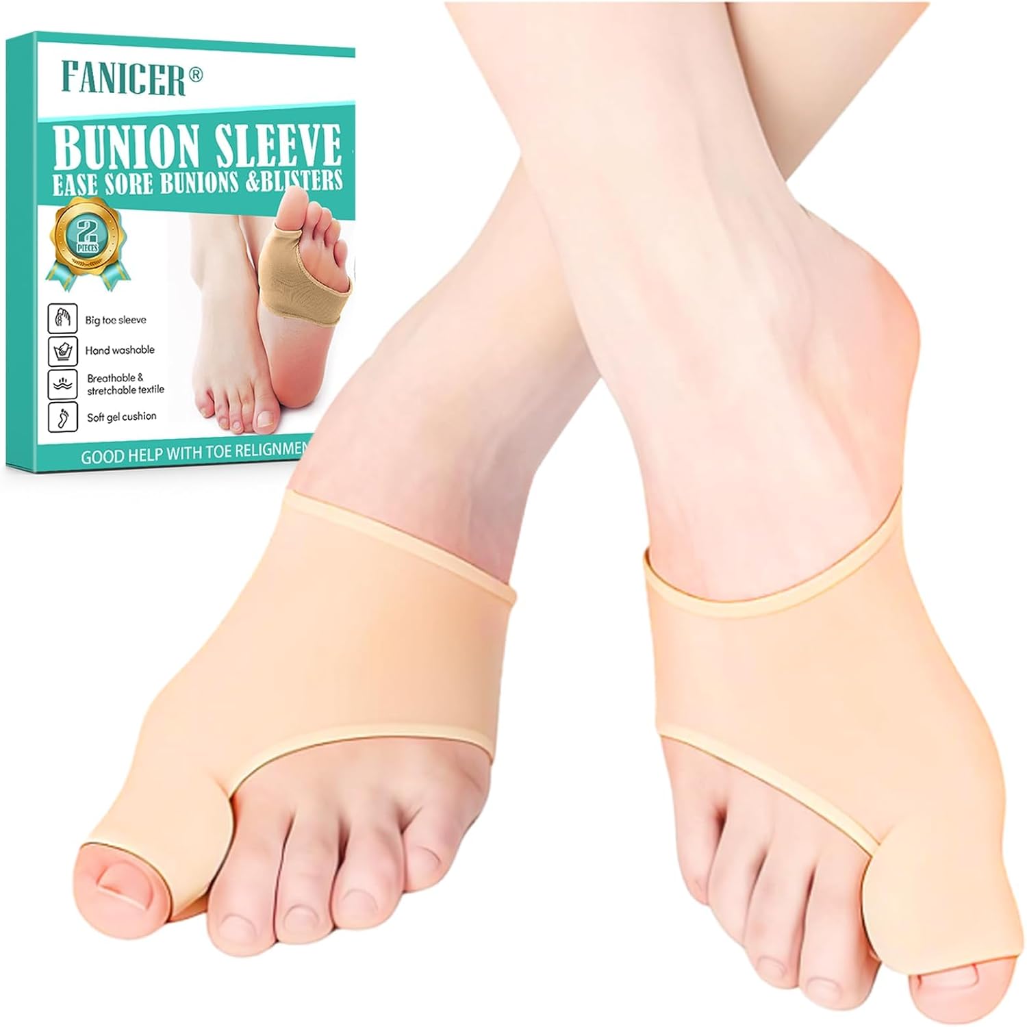 Conseils d'Installation & Prise en Main du Sikeydels 2 pcs Chaussettes Valgus Orthèses H