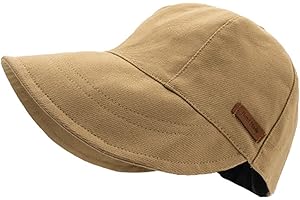 ZPLMIDE UV Protection Hat Without Makeup, UV Protection Hat for Women, Portable Foldable Sunhat Womens UV Protection