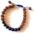 Hands Of Tibet Tibetan Mala Rudraksha Wrist Mala/Bracelet for Meditation