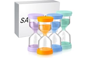 DREAM HORSEX Klepsydra dla dzieci, timer kuchenny, funkcja klepsydry, wizualny timer dziecięcy, zegarek kuchenny, zegar 3/5/10/30 minut..