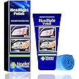 NAPKO POLISHE Napko Headlight Restoration Polish 60Ml | Restores Pale Yellow Headlight | Free Microfiber Cloth | Dot & Wipe