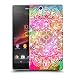 Produktbild Head Case Designs Wasserfarben Mandala Doodle Harte Rueckseiten Huelle kompatibel mit Sony Xperia Z / C6603 / C6602