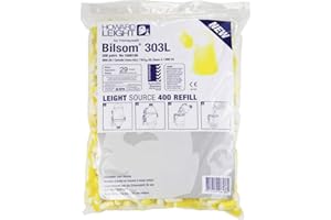 KDJMDL Bilsom 33dB Ohrstöpsel 200 Paar, Schaumstoff, Earplugs, Hörschutz, Gelb