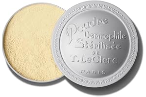 T. LECLERC PARIS 1881 T. LeClerc - Poudre Libre Matifiante - 25g - Poudre de riz Visage Longue Tenue, Poudre Matifiante Pour Tout Type de Peau, Fini Mat et Contrôle la Brillance - Made in France et Vegan - 02 Banane