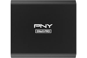 PNY CS2260 EliteX-PRO USB 3.2 Gen 2x2 SSD portatile esterno da 1 TB, velocità di lettura fino a 1.500 MB/s, velocità di scrittura fino a 1.400 MB/s