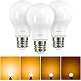 Linkind E27 LED Bulb Dimmable Edison Screw Light, 13W to Replace 100W Bulb, Warm White(2700K) 1521LM A60 Light Bulb, ERP, CE Certified, Frosted, Pack of 3