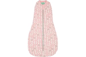 PouchTales Cocoon Gigoteuse d'emmaillotage pour Nouveaux-Nés 1.0 tog | Sac de Couchage Bébé prévention du réflexe de Moro | Gigoteuse Bébé | 0-12 Mois