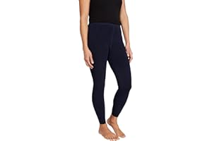 Mountain Warehouse Womens Fluffly Fleece Lined Leggings - Lightweight Ladies Tights, Breathable Underwear, Warm Underlayer - Best for Skiing, Snowboarding