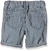 Pumpkin Patch Baby-Boys Ticking Striped Shorts, Blue (Blue Spectrum), 0-3 Months