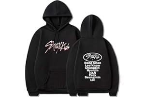 Flyself Unisex Kpop Kapuzenpullover Langarm Hoodies Sweatshirts Pullover Jumper Hip Hop Tops Bang Chan Changbin Hyunjin Felix Seungmin Jeongin Jisung Minho Woojin