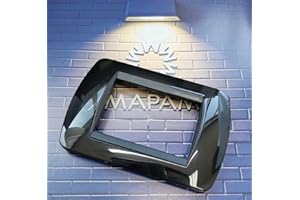 TOT ELECTRIC Placche compatibile con Bticino Living International e Light 3 4 7 posti moduli vari colori (3 posti, Nero)