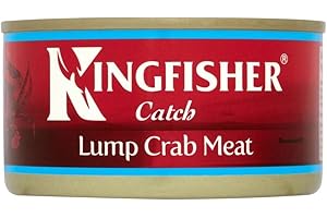 Kingfisher toute la pâte de viande de crabe en saumure (170g) - Paquet de 6