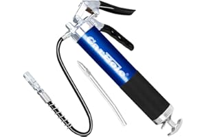 Smarownica CarBole jednoręczna smarownica ręczna 8000 PSI smarownica ręczna Smar 14 uncji, w tym rurka dyszy i ustnik niebieski