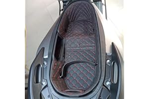 TONGYAOYAO Für ADV350 ADV 350 Forza350 NSS350 Forza300 350 Motorradzubehör Hinterer Kofferraum Innenkissen Sitzbankablageimer Gepäckträger Pad (Rot)