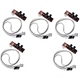 DollaTek CNC 3D Printer Mechanical Optical Limit Switch Endstop with Cable for Ramps 1.4 Makerbot Prusa Mendel RepRap (Pack of 5pcs)