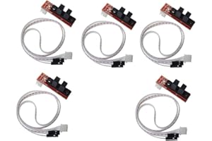 ICQUANZX ARCELI 5Pcs CNC 3D Imprimante Mécanique Fin de Course Optique Interrupteur avec Câble pour Rampes 1.4 Makerbot Prusa Mendel RepRap
