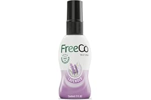 FREECÔ Freeco Before-You-go Toilet Spray | Stops Odour Before it Begins with Essential Oils | Ideal for Home, Office, Public Spaces & Travel | Pack 1x60ml, Lavender Scent