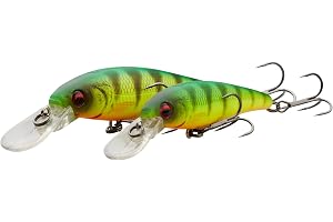 Savage Gear Gravity Twitch MR - Darting och Kicking Action-bete för sötvattensrovdjur, magnetisk långkast, horisontell balans för abborre, gädda, öring, abborre och mer, flera färger och storlekar