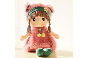 URFEDA Muñeca de Trapo de muñeca para mimar Roya Liying Bella muñeca, Ropa y Baby Doll muñeca Mima muñeca Regalo de Bautizo Peluche Juguetes de Peluche para niños recién Nacidos 45 cm