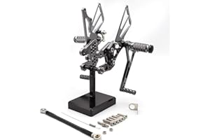 FXCNC K7 K8 Motos Estriberas CNC Adjustable Rear sets Reposapiés Footpegs clavijas de pie para GSXR1000 GSX-R1000 2007 2008