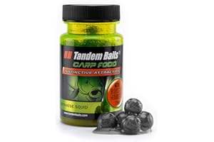 Tandem Baits Carp Food Mini Boosted Hookers, D'appâts pour carpes, Pêche de la Carpe, Peche, Pop-Ups, Bouillette Carpe, Professionnel Accessoires de Pêche Carpe 12mm 50g