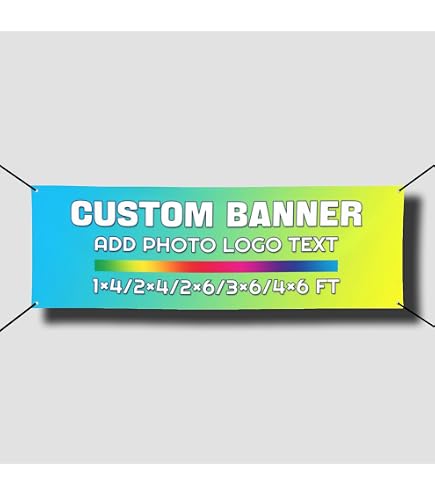 Bannière Blanche Vierge 300 X 50 Cm - Polyester Avec Corde De 6 M - Pour Peinture, Décoration événement