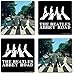 Produktbild The Beatles Abbey Road 4 Piece Coaster Set in Pres