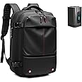 Sac Transport Compresseur BagAdventure Sac Compresseur Avec Pompe, 2025 BagAdventure Airventure Sac à Dos Extensible Et étanche Pour Aspirateur, Sac à Dos De Voyage Pour Bagage à Main 60 L (Bleu Sac