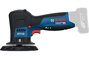 Professional 12V System sladdlös polermaskin GPX 12V-125 (inkl. verktyg med monterad underlagsplatta med kardborreband på 125 mm, polersvamp på 125 mm)