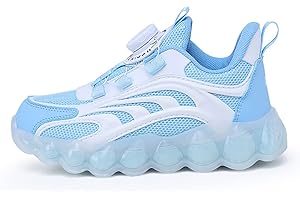 ACosySch Chaussures de Sport à Boucle pivotante pour Enfants et Adolescents, Chaussures de randonnée, Chaussures de Course, Chaussures de Basket-Ball, Chaussures Junior 27-39