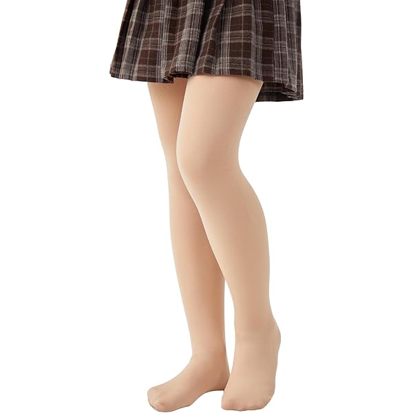 L&K-II 1 paio di collant per bambini e bambine, termici con fodera interna, invernali, caldi, opachi, senza cuciture, 2774, 1 paio 2774 nero, 134-140