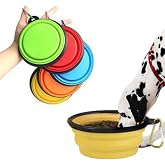BUFFER&reg; Pratik Katlanabilir Taşınabilir Kedi K&ouml;pek Mama ve Su Kabı Evcil Hayvan Portatif Oyuncak