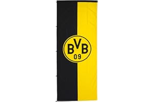‎BORUSSIA DORTMUND Dortmund BVB-Hissfahne im Hochformat (150x400 cm) one Size