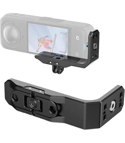 PULUZ Base Magnetica A Sgancio Rapido Per Insta360 Ace/Ace Pro – Supporto Pieghevole Con Attacco 1/4 E 2 Poli Per Action Camera - 2