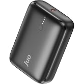 Juo 10000mAh 22.5W USB-A + USB-C Powerbank Taşınabilir Hızlı Şarj Cihazı Siyah