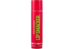 Lip Smacker - Baume à Lèvres - Parfum Fraise - Stick à lèvres - Cadeau Sucré pour vos Amis - 1 unité