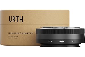 Urth Adapter Mocowania Obiektywu: Kompatybilny z Obiektywem Canon FD do Korpusu Canon R