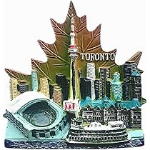 Canadá 3D Montreal - Imán Para Nevera (cristal, Recuerdo, Colección De Recuerdos, Decoración Para El Hogar Y La Cocina