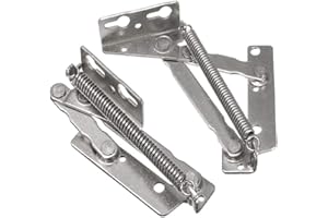 KAFENDA 1 Paar 80 Grad Schrankscharnier Vollklappbare Abdeckung Möbel Basis Federscharnier