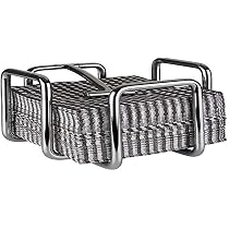 Porte-Serviettes HENDI 428528 - Rangement Serviettes Chromé 190x190x65mm Pour Cuisine Ou Salle De Bain