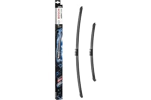 Bosch 3397118977 Aerotwin A977S - Limpiaparabrisas (2 unidades, 650 mm y 425 mm), Color Negro
