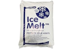Hygiene4less Ice Melt XM - Non-Corrosive Ice Melt 25kg Sack - Professional De-Icer - Pet Friendly